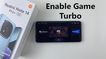How To Enable Game Turbo On Redmi Note 14 / 14 Pro+
