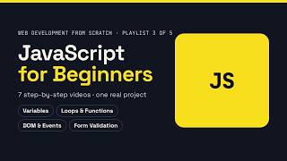 Information JavaScript for Beginners: From Basics to Form Validation Update