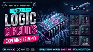 EASA Module 5 Digital Techniques | Logic Circuits Explained (Part-66 B1.1 Training)