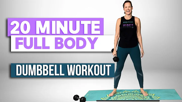 20 Minute FULL BODY Dumbbell Workout | Beginner