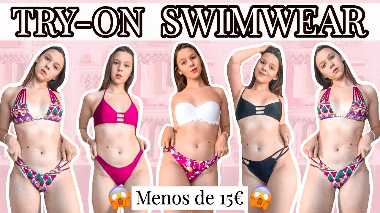 TRY ON HAUL de SWIMWEAR até 12 Mariana Reis YouTube