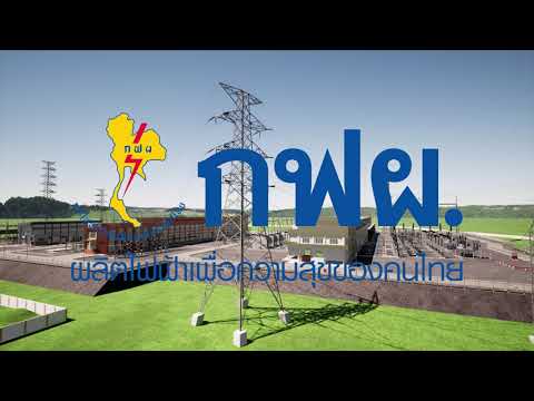 Electrical substation 115,230,500kV 3d Animation