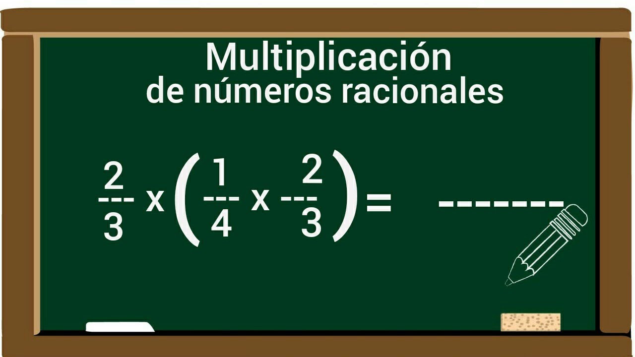 Multiplicación de números Racionales - YouTube