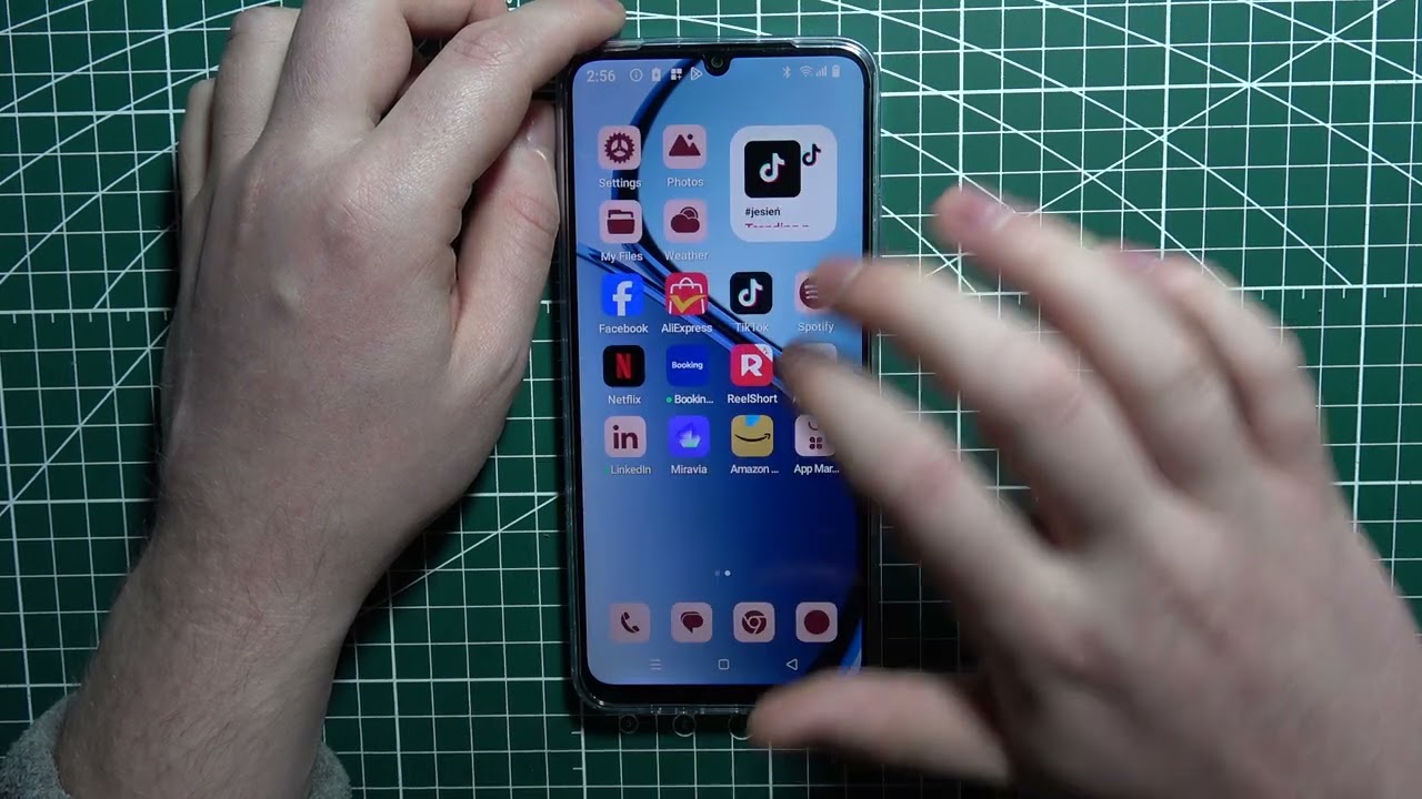 Realme Note 60: как сделать снимок экрана