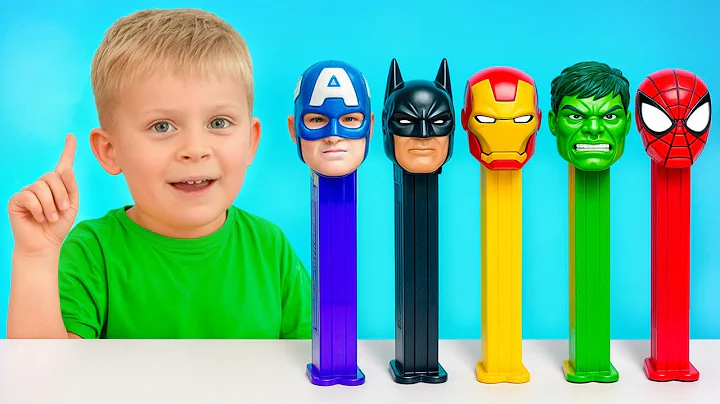 Kids turn into superheroes - Funny toy stories for kids