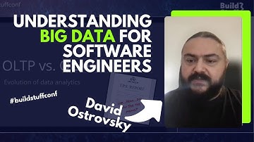 Understanding Big Data for Software Engineers | David Ostrovsky