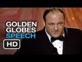 James Gandolfini Acceptance Speech - Golden Globes (2000) - Awards Show HD