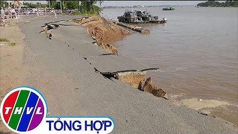 THVL | Đoạn Quốc lộ 91 lại bị "hà bá" nuốt chửng