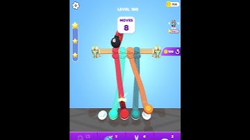 Tangle Master 3D 🎮 - Level 180 Gameplay