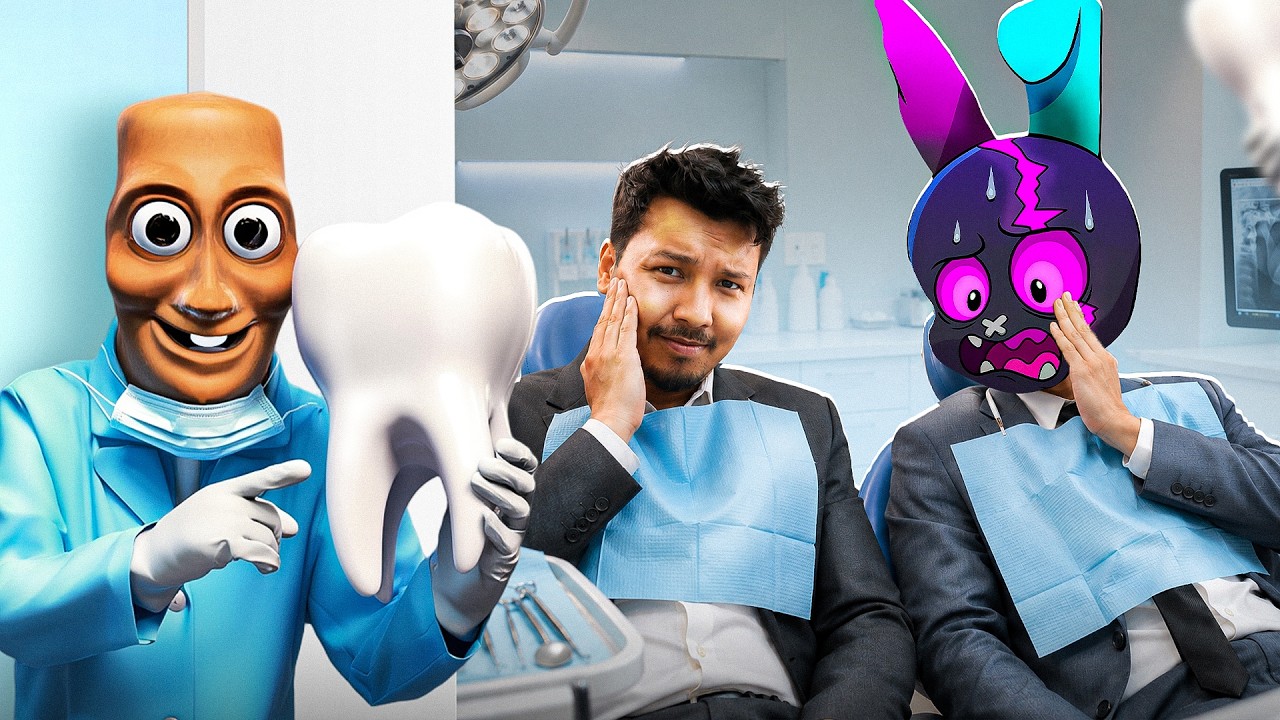 দাঁত দেখাতে যেয়ে DENTIST যখন রিংকু ভাই ও আমাকে FREE FIRE এ জেলখানায় আটকে ফেলে 🤣