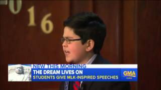 School Kids Imagine Martin Luther King Jr. as a Presidential Candidate