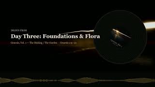 Day Three: Foundations & Flora | Genesis 1:9–10 — Drawn From (Genesis, Vol. I)