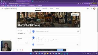 Google Classroom Art Assignment