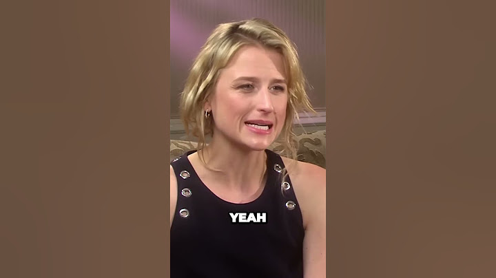 Being Meryl Streep's daughter