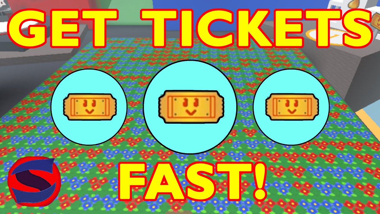 How To Get Tickets Fast In Bee Swarm Simulator YouTube