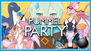 【pummel party】友情が崩壊すると噂のパーティーゲーム！？with　ペシュカさん　白波らいとさん　うたかたカオルさん　テリジミムス・ドラゴラビットさん【ケモノVtuber】