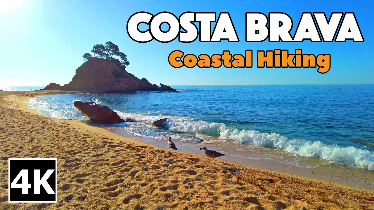 Costa Brava, Spain 🇪🇸 Coastal Hiking 🌞 4K Walk