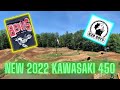 The Berms Bonduel WI UNREAL Track & Clayton's new 2022 Kawasaki 450 barks !
