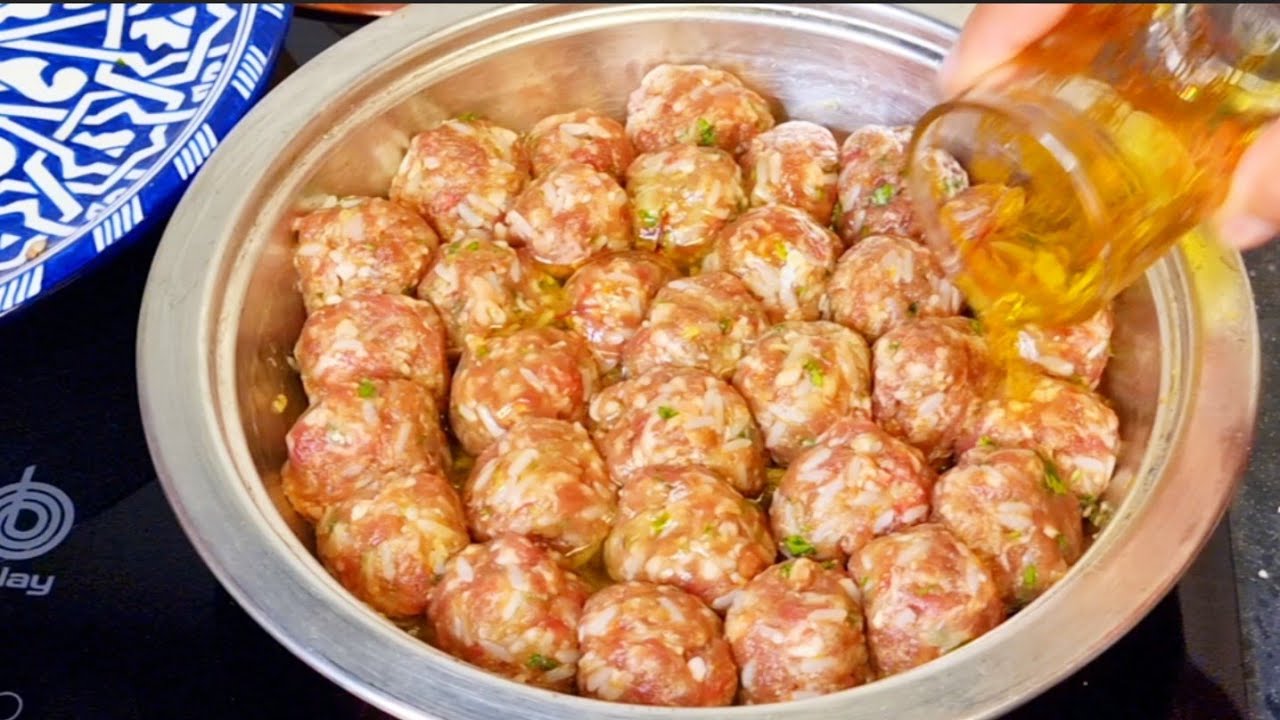 طبق اقتصادي🇲🇦ديال زمان كفتة حرش الكفتة الرباطية من الذ الطواجن لتذوقتهوم بنة فعلا تستحق التجرية