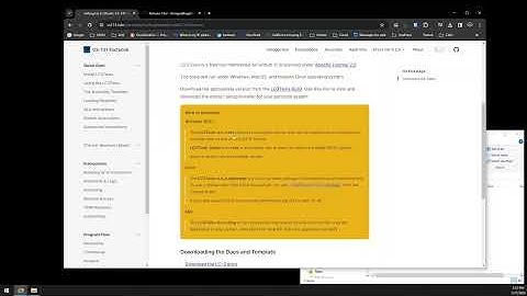 LC-3 Getting Started - Installing the Tools