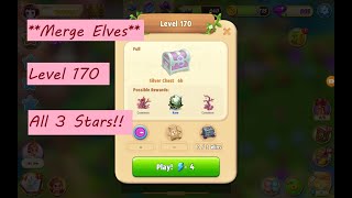 Merge Elves **Level 170** All 3 Stars! screenshot 4
