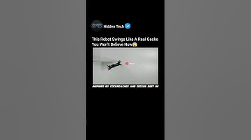 This Tiny UC Berkeley Robot Copies Gecko And Cockroach Stunts#shorts#engineering