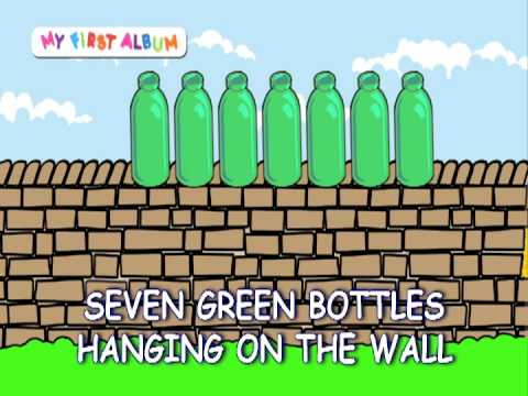 ten green bottles hanging on the wall