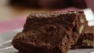 Get the chocolate brownie recipe @
http://allrecipes.com/recipe/quick-and-easy-brownies/detail.aspx watch
how to make a simple homemade recipe. these...