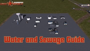 Workers and Resources Soviet Republic Water and sewer guide