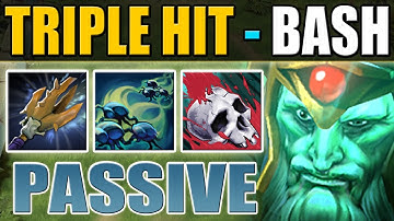 Passive Bash King [Triple Hit - Bash of the Deep Imba] Dota 2 Ability Draft