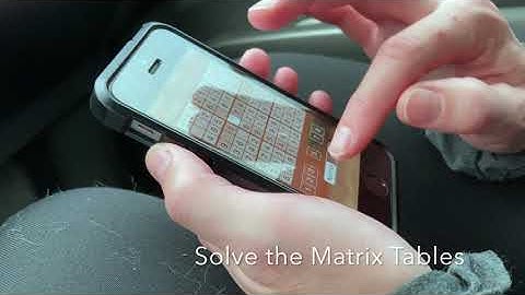 Meg Playing Sudoku on iPhone SE