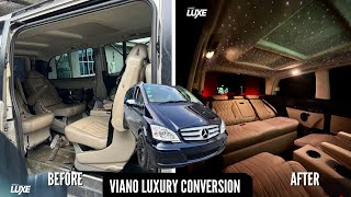 We Turned a 2007 Viano Into a First-Class Lounge on Wheels
