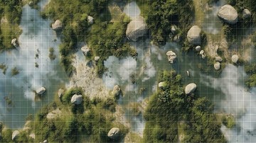 D&D | Marrowfen Part 4 Grid | Animated Battle Maps