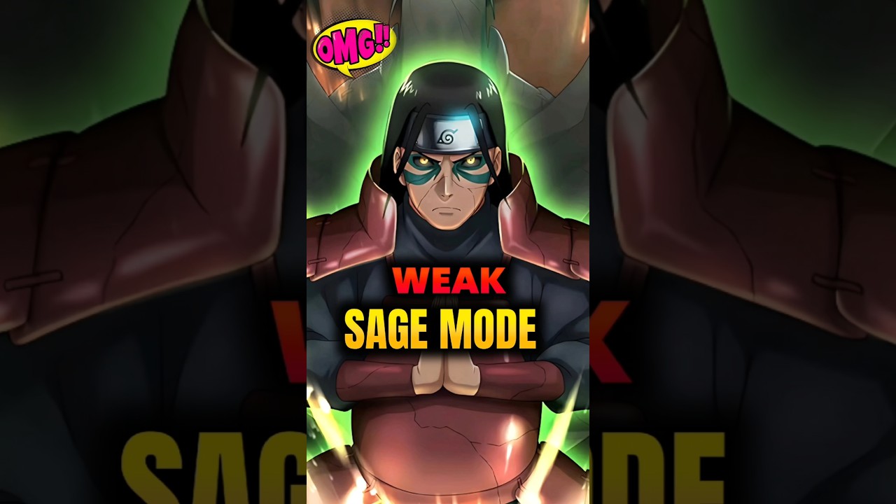 Top 5 Strongest Sage Modes in Naruto🔥 (Ranked) 