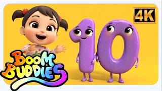 numbers song counting 1 10 nursery rhymes kids boom buddies