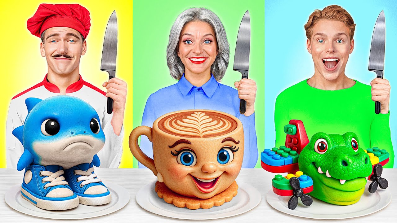 1$ vs 100$ vs 1000$ Кулинарный Челлендж от Trend DO Challenge