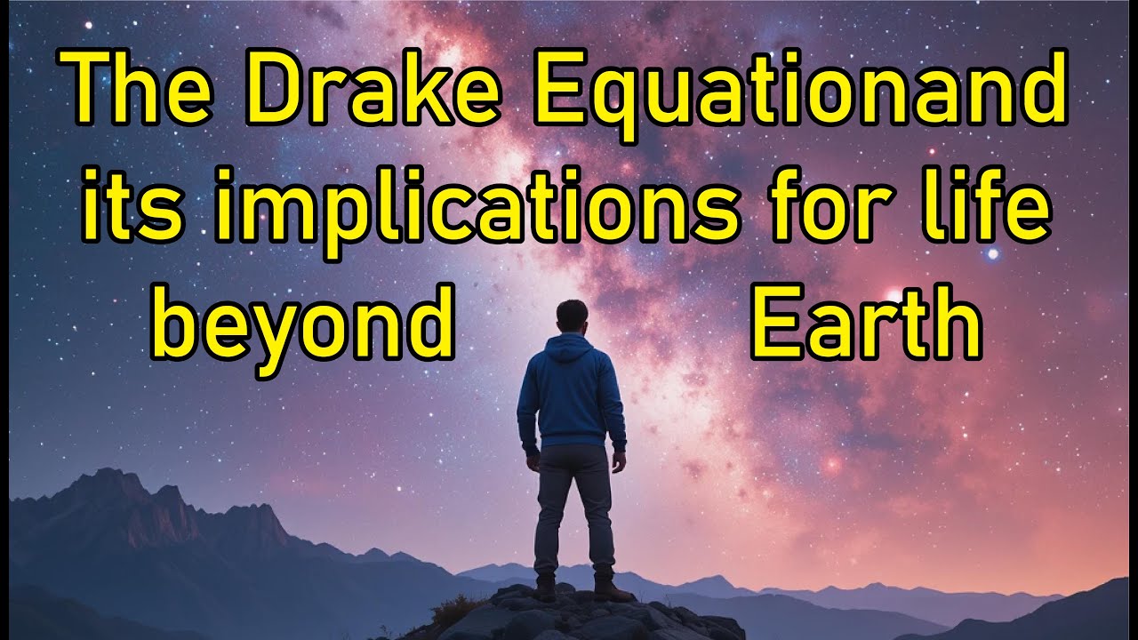 The Drake Equation and its implications for life beyond Earth - YouTube