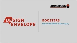 Design Envelope Technology - Booster Alphanumeric HMI