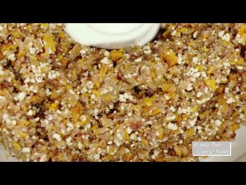 No-Bake Mango Date Energy Balls , How to Make