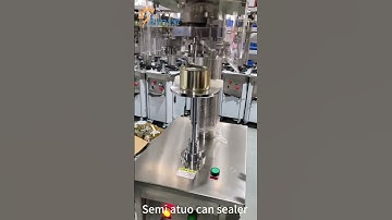 Semi Automatic Can Seaming Machine , Can Closing Machine for Metal Lid , Tin Can Closing Machine