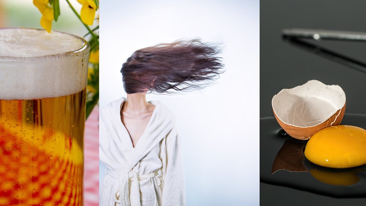Egg And Beer Treatment For Silky And Healthy Hair YouTube
