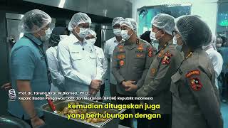 Apresiasi Bpom Standar Keamanan Pangan Sppg Polri