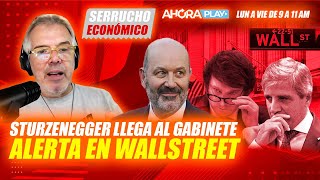 Sturzenegger llega al gabinete: ALERTA EN WALL STREET | Claudio Zlotnik  Serrucho económico