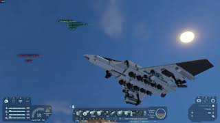 Space Engineers F-4 Phantom Weapons test