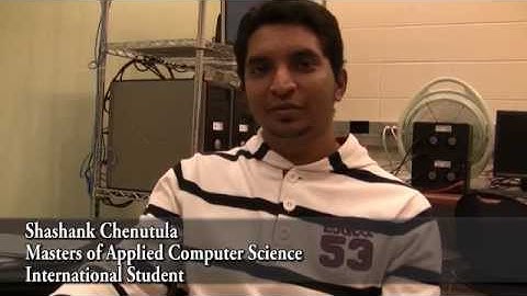 Shashank -- IPFW  International, Applied Computer Science Masters Degree Student