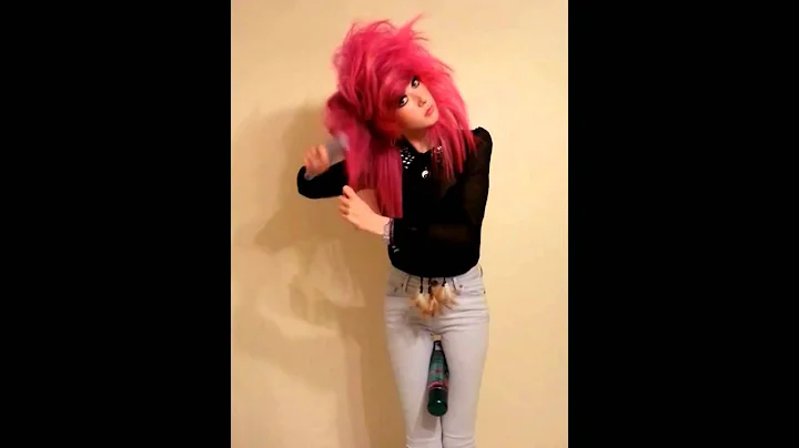 How to back comb your hair.