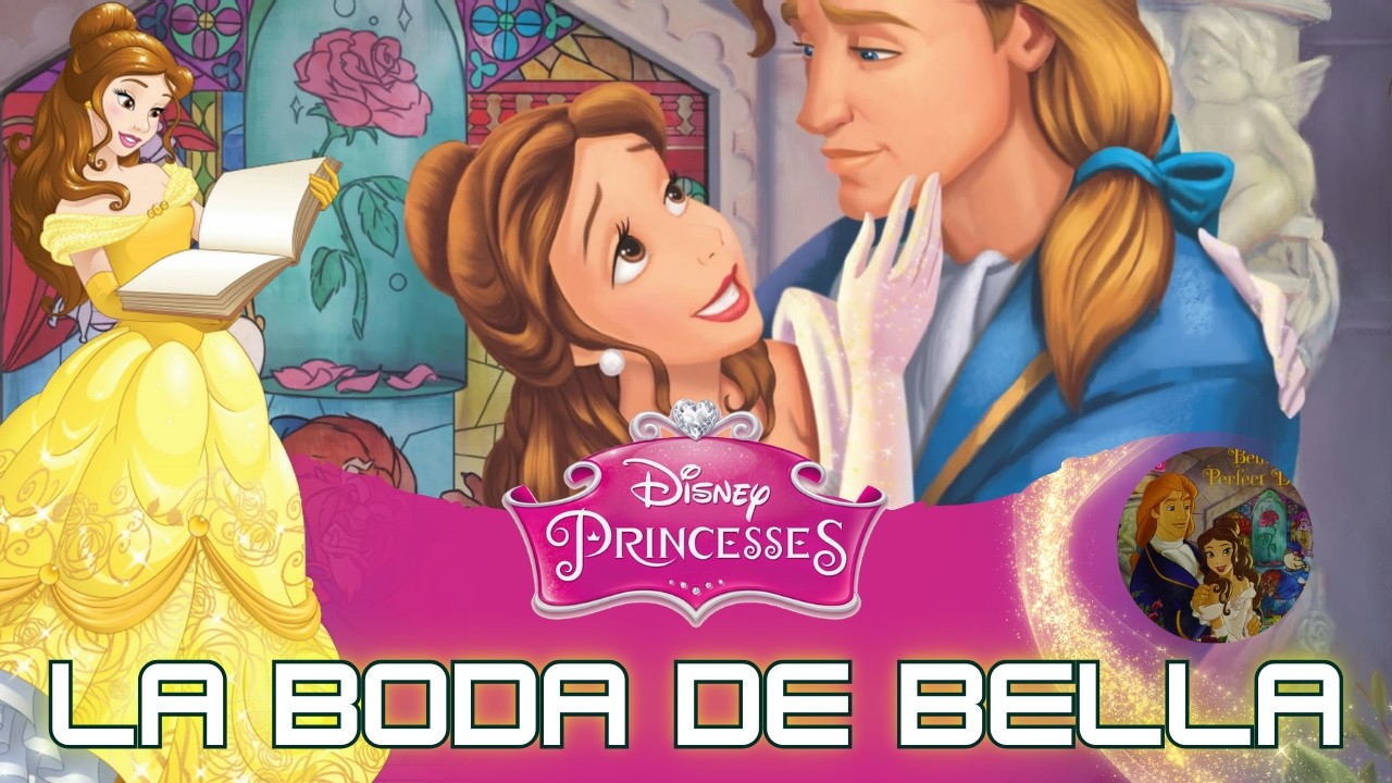 CÁPSULA 14:👰🏼‍♀️La BODA de BELLA 🌹 #belle #beautyandthebeast #disneyprincess