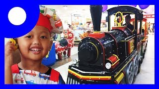 Lagu Naik Kereta Api Odong Odong Jerapah Barongsai Mobil Mobilan Satria Fun n Play