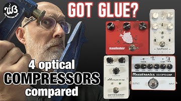 WHICH ONE? Ampeg Opto Comp - Mozztronics CO-2 - Lusithand ALMA MK3 - Kasleder PRESSURE DROP