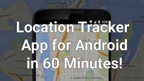 Create a GPS Location Tracker app in Android - Tutorial with Example